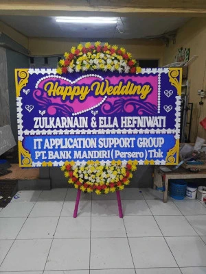 Papan Bunga di Masjid Agung Mataram